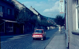 Bckerei Kufer und Heisterbacher Strae, um 1960